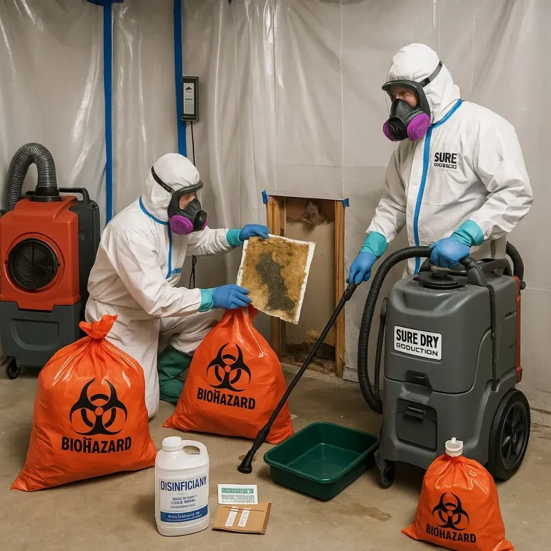 Contaminated Water Handling Protocols process in Morgan County, OH