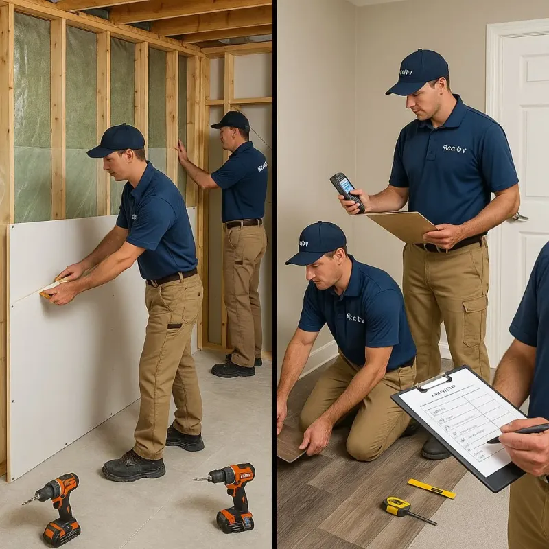 Repairs and Reconstruction process in Morgan County, OH